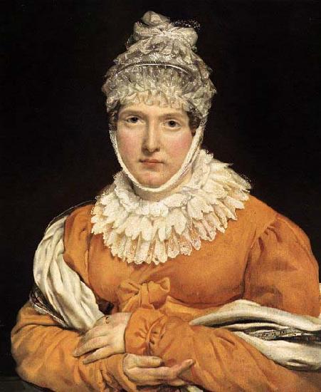 Baron Antoine-Jean Gros Portrait of Madame Germany oil painting art